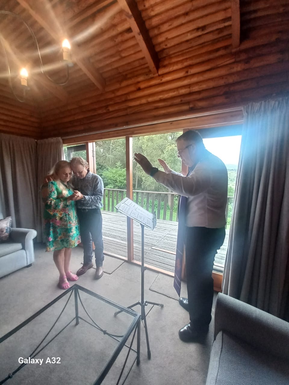 Wedding ceremony by Dr. Gerrit Rademeyer in Leydsdorp