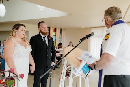 Wedding ceremony by Dr. Gerrit Rademeyer in Leydsdorp
