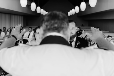 Wedding ceremony by Dr. Gerrit Rademeyer in Leydsdorp