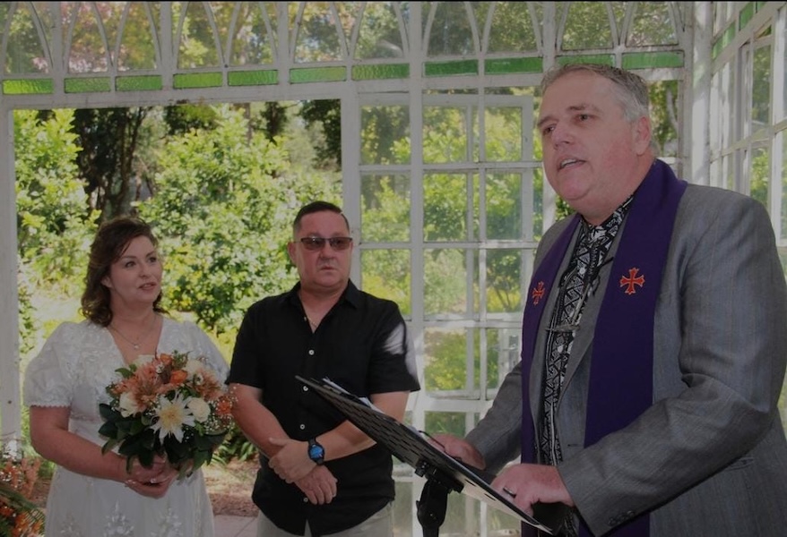 Wedding ceremony by Dr. Gerrit Rademeyer in Leydsdorp