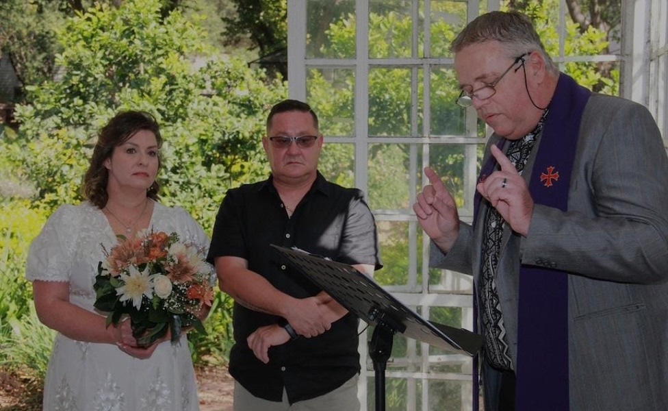 Wedding ceremony by Dr. Gerrit Rademeyer in Leydsdorp