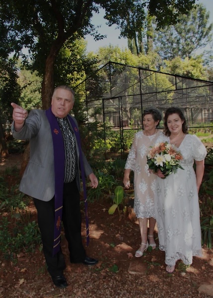 Wedding ceremony by Dr. Gerrit Rademeyer in Leydsdorp