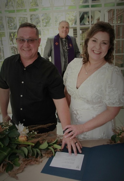 Wedding ceremony by Dr. Gerrit Rademeyer in Leydsdorp